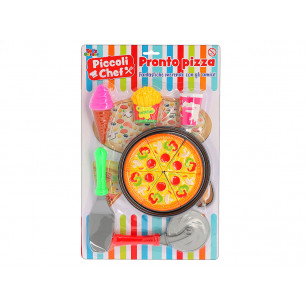 Set pizza in blister con accessori