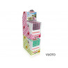 Espositore vuoto Fisherman's in cartone 3 piani