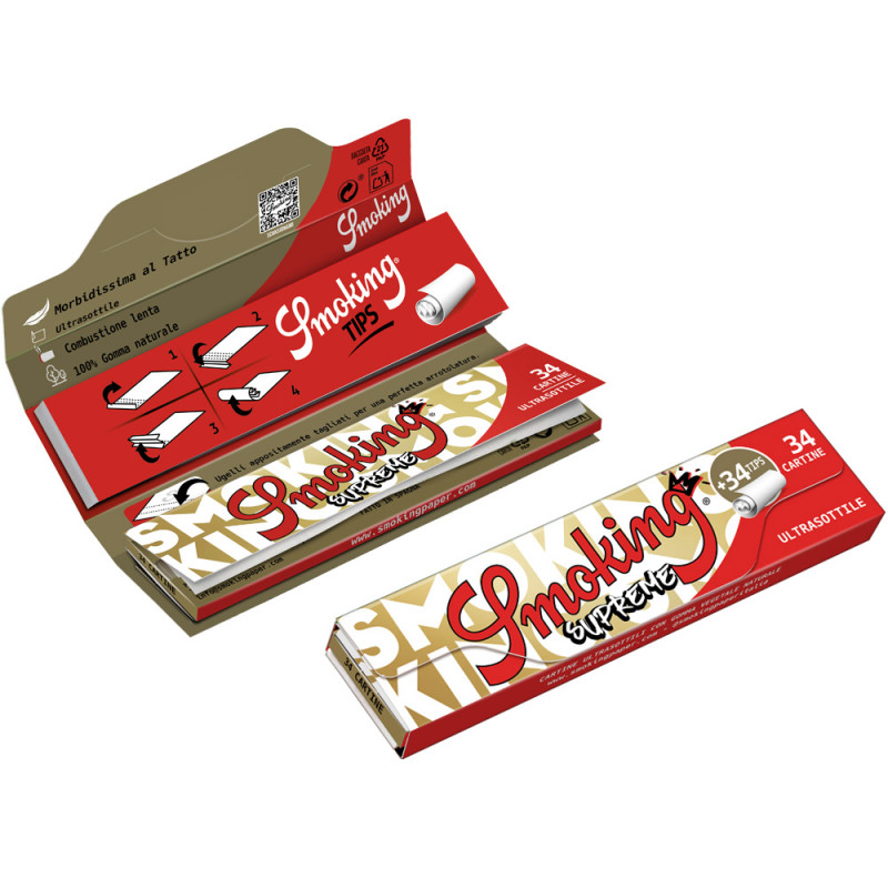 Cartine Smoking KS Supreme + filtri in carta