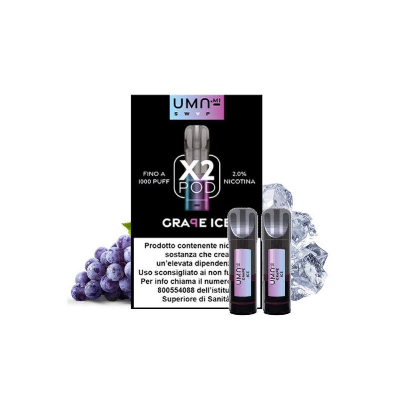 UMAMI Swap 2 Pod monouso Grape Ice 2 ml