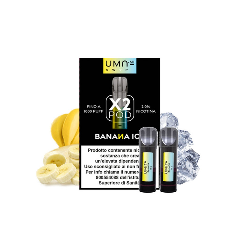UMAMI Swap 2 Pod monouso Banana Ice 2 ml