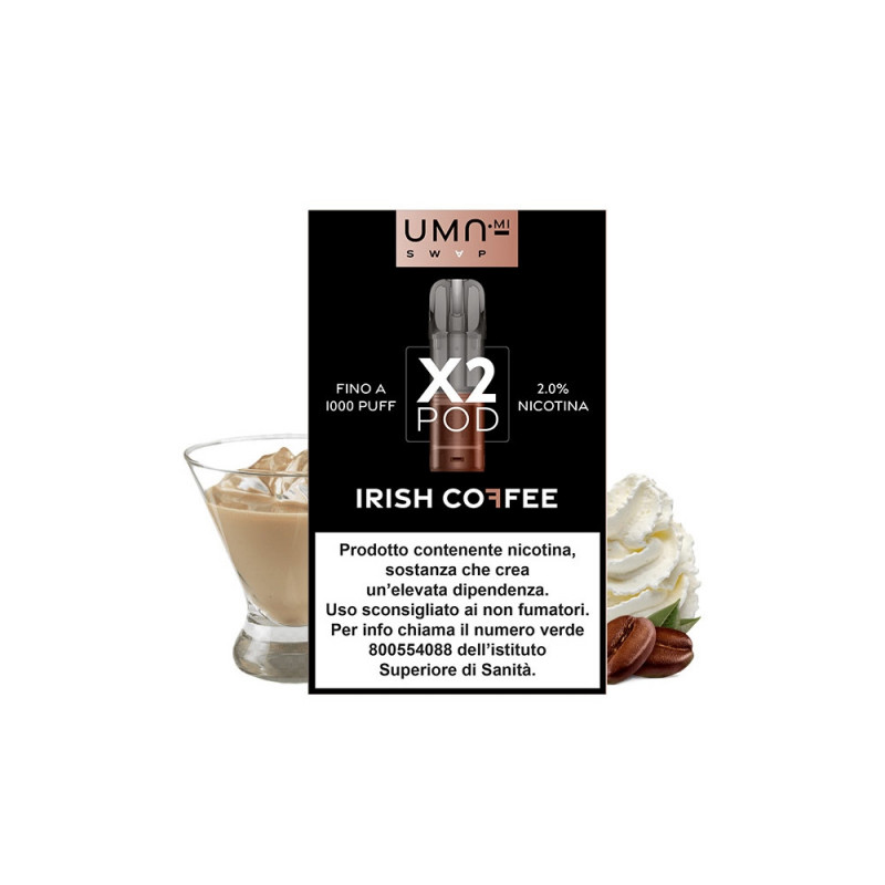 UMAMI Swap 2 Pod monouso Irish Coffe 2 ml