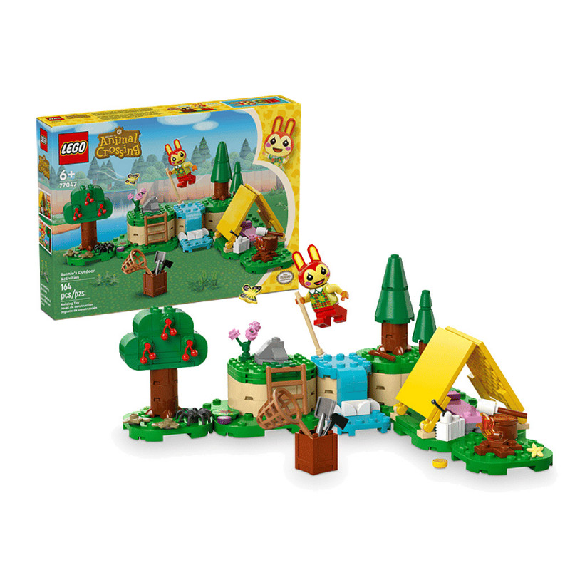 Lego Animal Crossing 77047 Bonny in campeggio