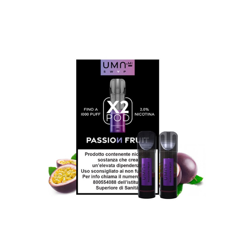 UMAMI Swap 2 Pod monouso Passion Fruit 2 ml