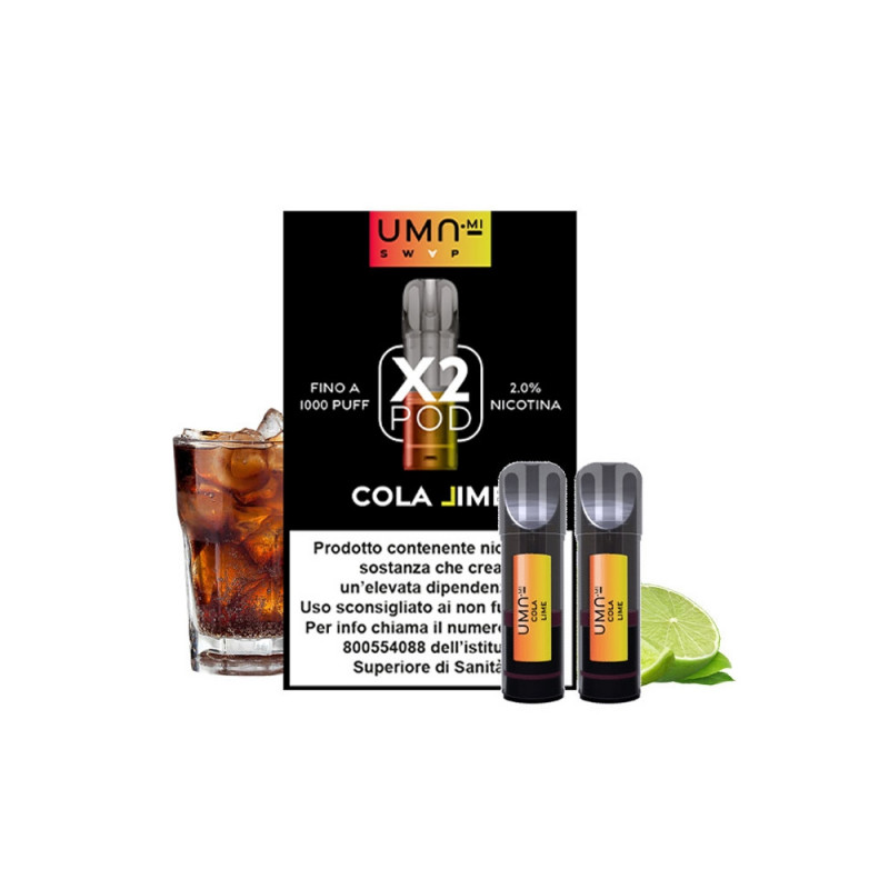 UMAMI Swap 2 Pod monouso Cola Lime 2 ml
