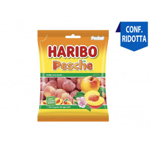 Caramelle Haribo Pesche busta da 80g