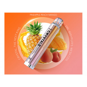 Sigaretta elettronica usa e getta Ske Crystal Pineapple Peach e Mango 2 ml