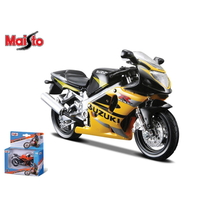 Modellino Maisto moto Suzuki GSX R600 scala 1:18 die cast
