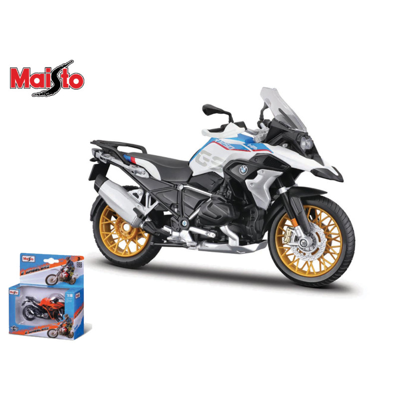 Modellino Maisto moto BMW RI250 GS scala 1:18 die cast