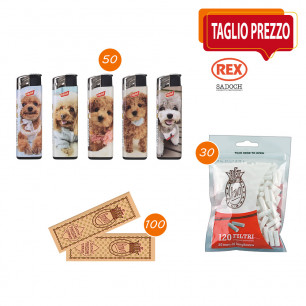 Offerta prodotti Rex Bravo e accendini Prof piezo