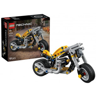 Lego Technic 42225 Moto gialla
