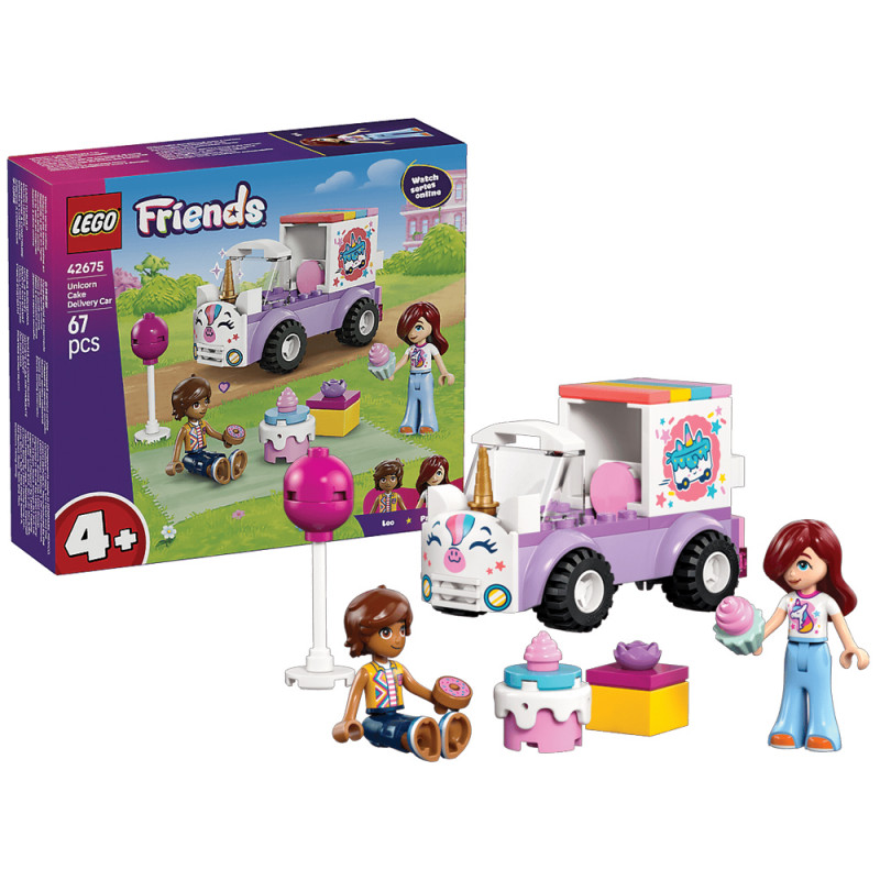 Lego Friends 42675 Auto-unicorno per la consegna di torte