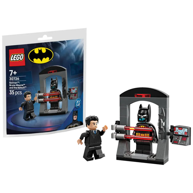 Lego 30726 in busta Batman: Bruce Wayne e la Bat-tuta