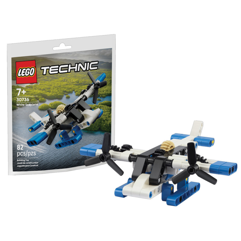 Lego Technic 30736 in busta Idrovolante bianco