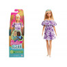 Barbie Loves the ocean bionda con vestito viola a fiori