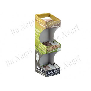 Espositore vuoto 3 piani cartine Ocb