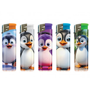 Accendino Atomic piezo Penguin