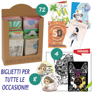 Offerta 72+4 biglietti varie occasioni più espo e 8 magneti omaggio