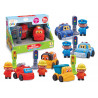 Playset Brum Brum con mezzo, omino e semaforo