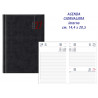 Agenda 2027 giornaliera cm. 14x20,5 colore NERO