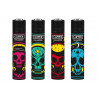 Accendini Clipper Large Black Magic Skull