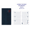 Agenda 2027 tascabile formato cm. 8x14 colore blu