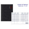 Agenda 2027 settimanale cm. 17x24 colore NERO