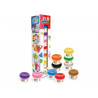 Set 10 vasetti 25 gr pasta da modellare