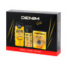 Set Regalo Denim Gold con 1 after shave da 100 ml, 1 deo da 150 ml e 1 doccia gel da 250 ml