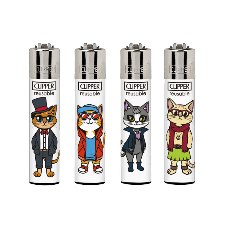 Accendini Clipper Feline Fashion
