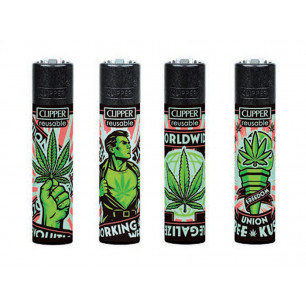 Accendini Clipper Weed Volution