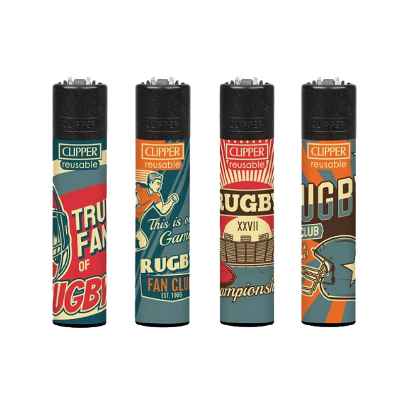 Accendini Clipper Retro Rugby