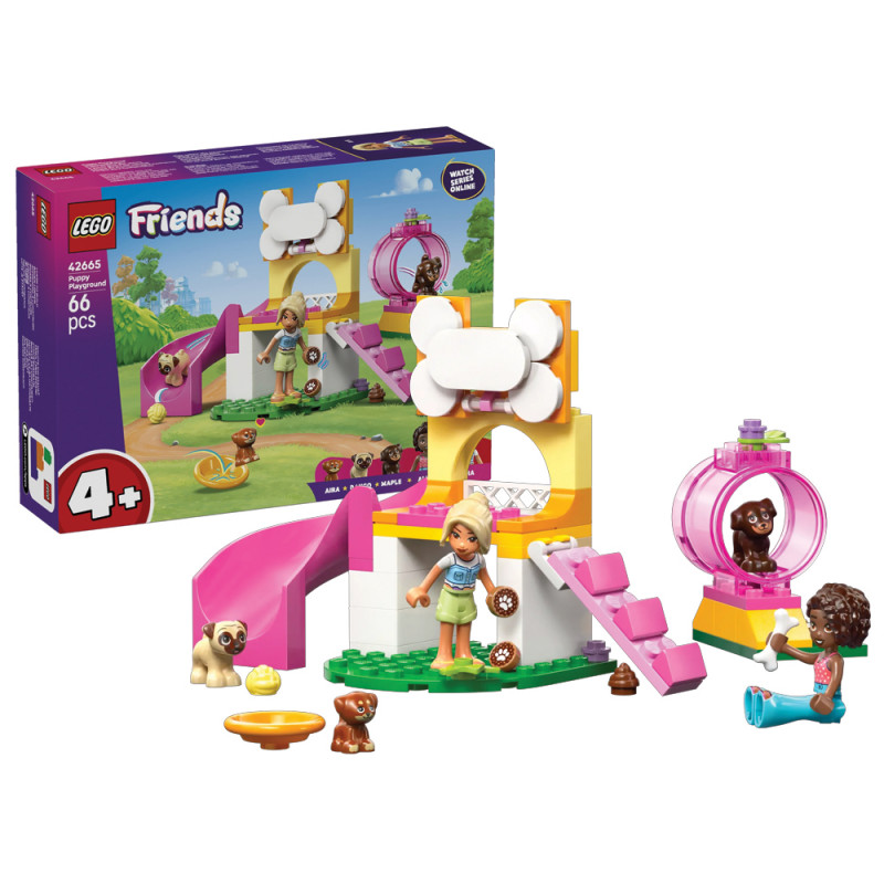 Lego Friends 42665 Il parco giochi dei cuccioli