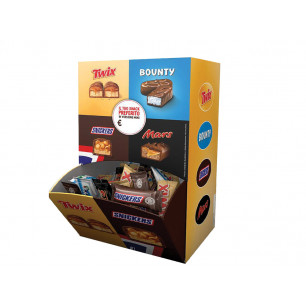 Espositore bocca di lupo Mini MIx da circa 105 snack da 20 g