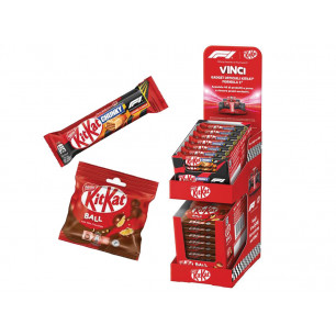 Espositore Kit Kat 24 Duetto Chucky F1 e 24 Balls