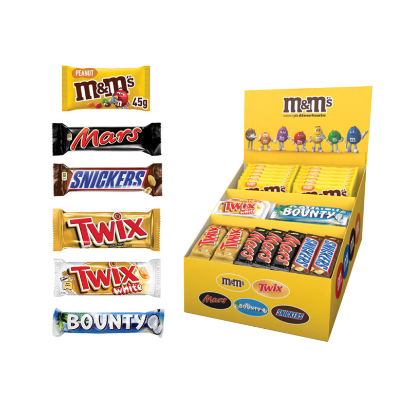 Cassa Mars assortita da 90 pz