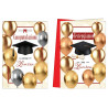 Biglietti Laurea con palloncini