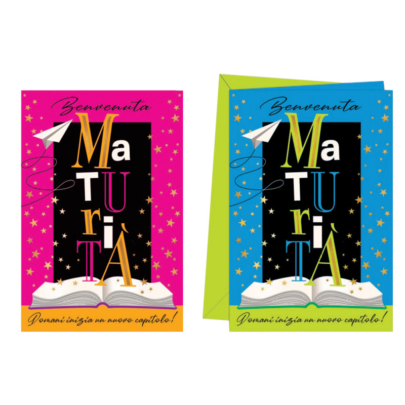 Biglietti Benvenuta Maturità