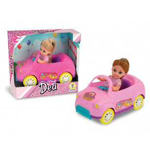 Bambolina mini Dea con auto cabrio 2 ass.ti