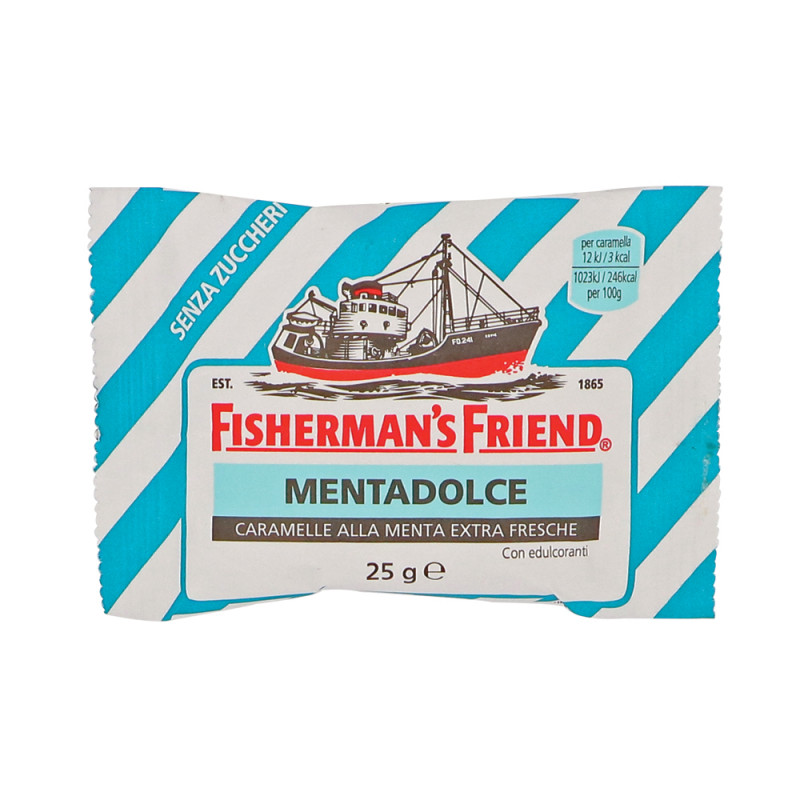 Caramelle Fisherman's Menta Dolce senza zucchero