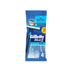 Rasoi Gillette blue II Plus busta 4 rasoi