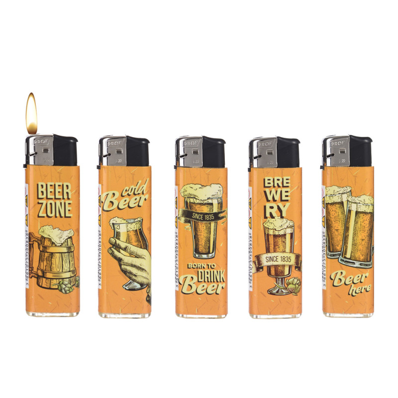 Accendino Prof piezo Beer