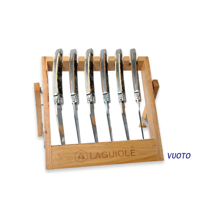 OMAGGIO Espositore Laguiole per 6 coltelli