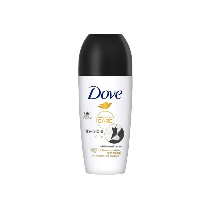 Deodorante Dove Roll-On Care Invisible 50 ml