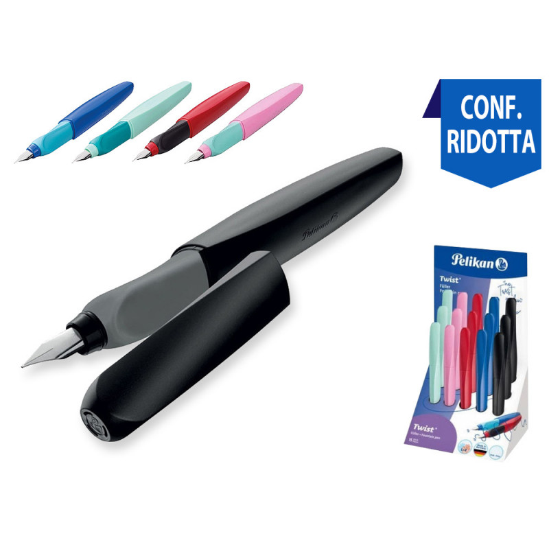 Stilografica Pelikan linea Twist espositore da 15 pz