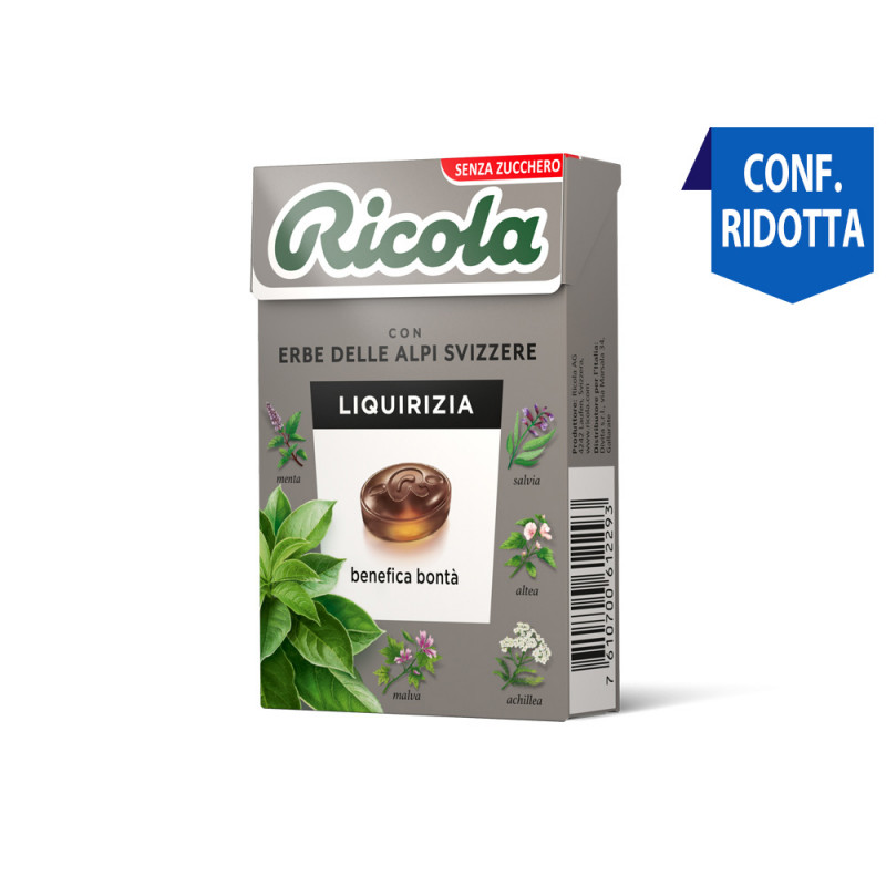 Caramelle Ricola Liquirizia