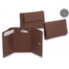 Tasconcino compatto DNUP in pelle colori assortiti