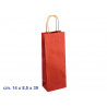 Borsa rossa per bottiglie