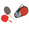 Set 2 racchette ping pong con 2 palline in borsa