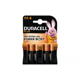 Pile Duracell Stilo AA blister da 4 pile